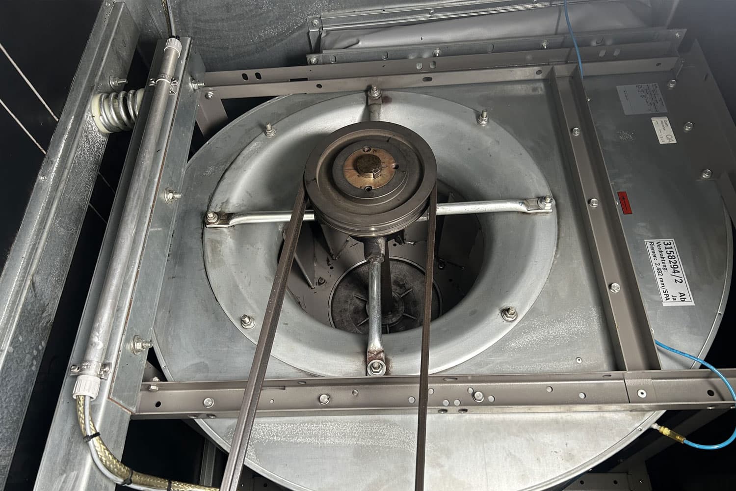Professional filter maintenance for air handling.